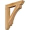 Ekena Millwork Imperial Slat Rough Sawn Bracket, Western Red Cedar, 6"W x 38"D x 44"H BKT06X38X44IMP06RWR - alternate 1